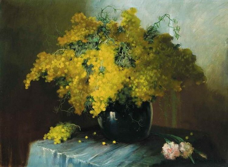 Henri Joseph Pauwels Mimosa. середина ХХ в..jpg