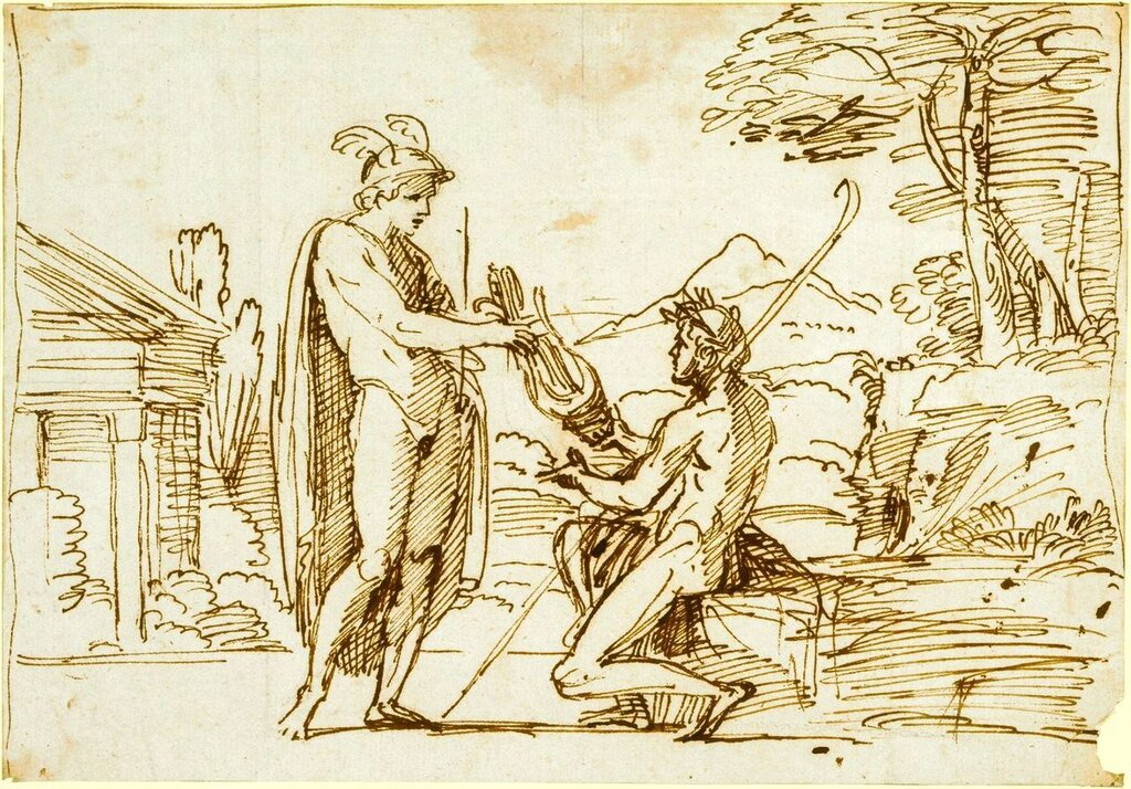 Annibale_Carracci,_Apollo_receiving_the_lyre_from_Mercury.jpg