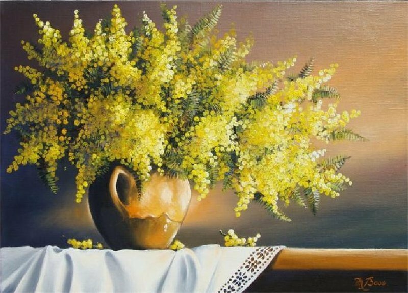 Marcel Boos Bouquet de mimosa.jpg