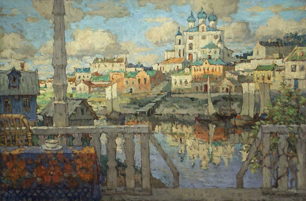 Псков. 1905Холст, маслоЧастное собрание