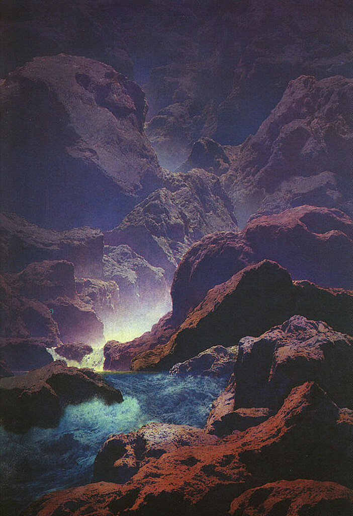 Maxfield parrish картины