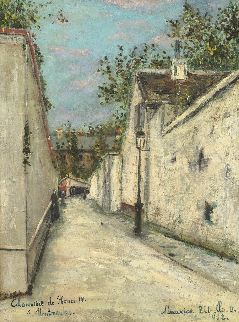 Thatched Houses on Montmartre, 1912.jpg