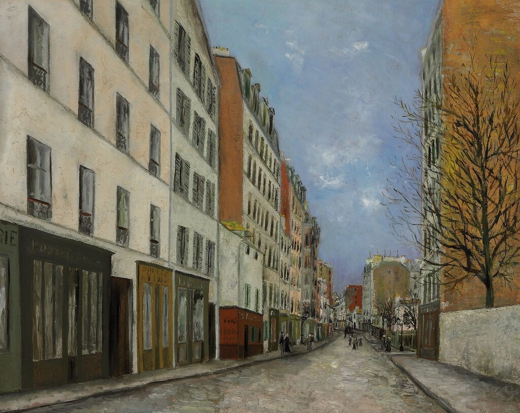 Marcadet Street at Montmartre, 1910-12.jpg