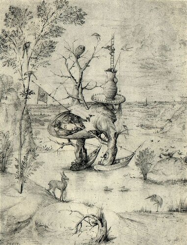 Hieronymus Bosch - The Man Tree