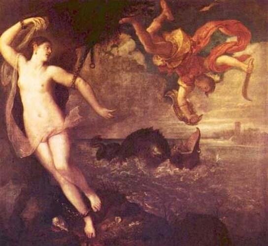 Тициан Вечеллио, Персей и Андромеда