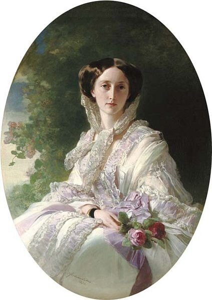 Franz-Xavier Winterhalter. Ольга Николаевна, королева Вюртембергская