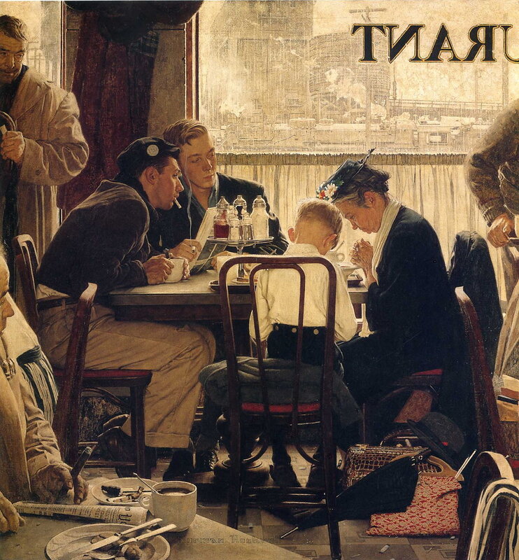 Иллюстратор Норман Роквелл (Norman Rockwell)