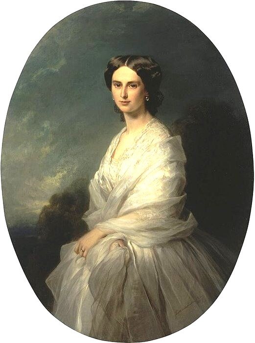 Franz-Xavier Winterhalter. Портрет графини Софьи Андреевны Бобринской. Эрмитаж