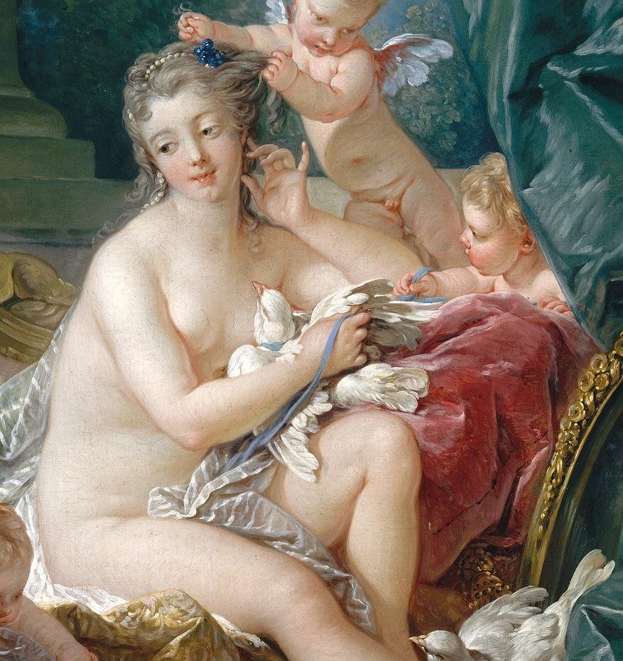 Буше. Туалет Венеры, 1751