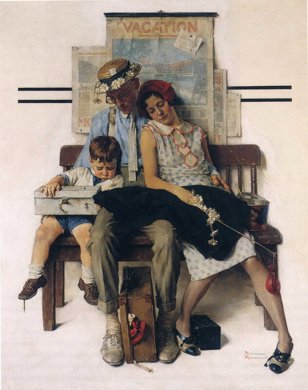 Иллюстратор Норман Роквелл (Norman Rockwell)