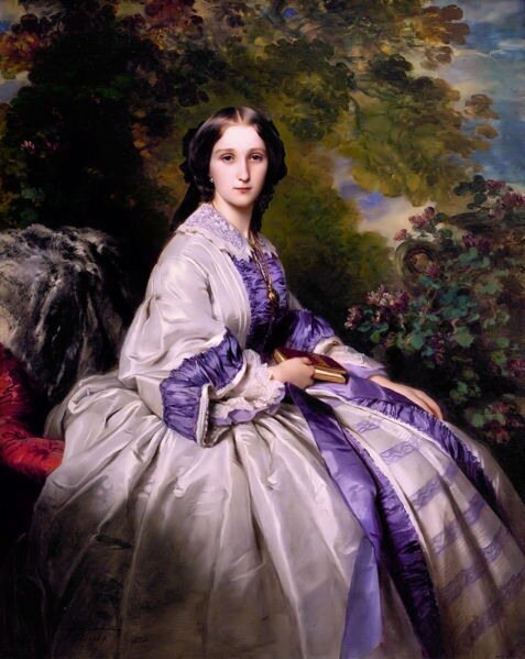 Franz-Xavier Winterhalter. Графиня Александра Николаевна Ламсдорф