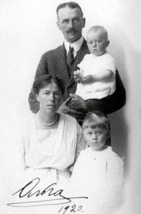 1920 год, семья Куликовских.