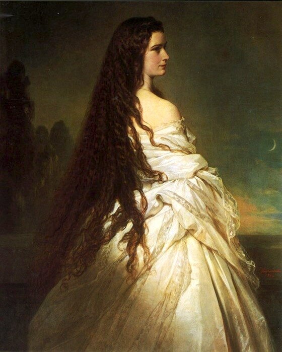 Franz-Xavier Winterhalter. Императрица Сиси