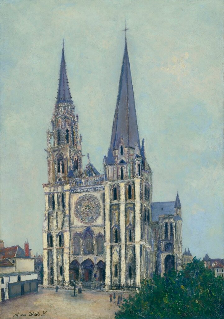 The Cathedral of Chartres (Eure-et-Loire), 1912-14.jpg