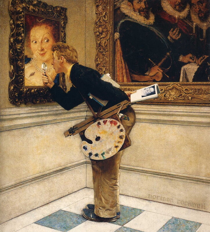 Иллюстратор Норман Роквелл (Norman Rockwell)