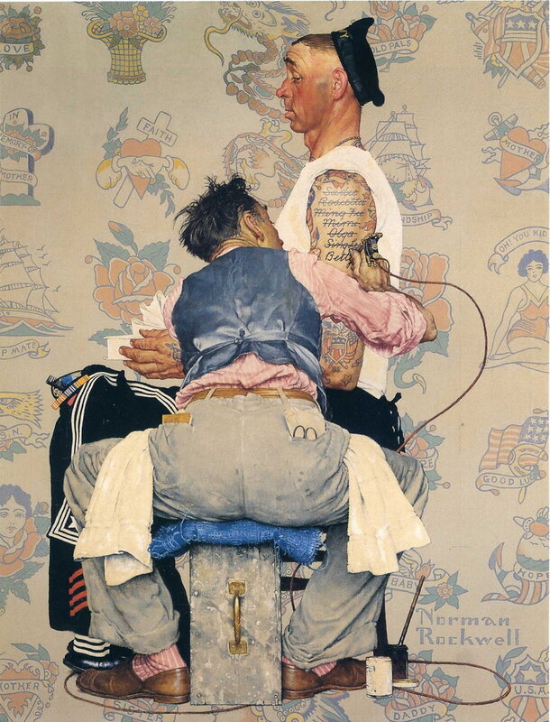 Иллюстратор Норман Роквелл (Norman Rockwell)