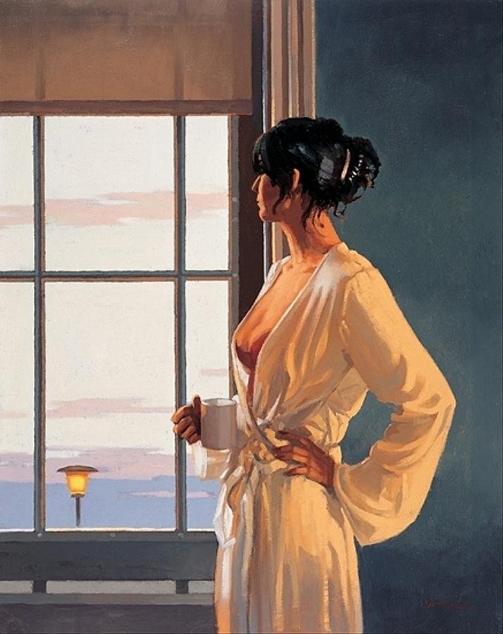 Baby, Bye Bye, by Jack Vettriano