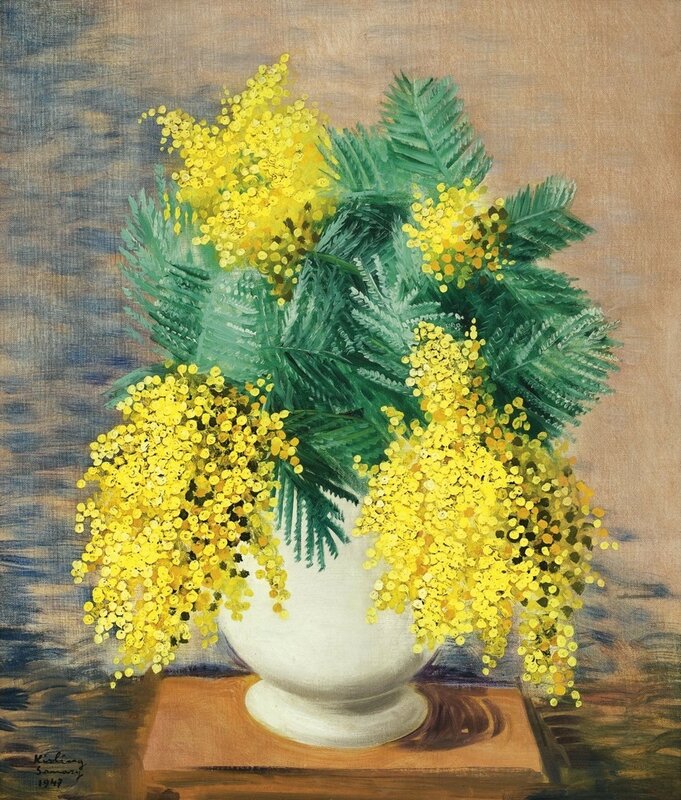 Moïse Kisling, born Mojżesz Kisling (1891-1953) — Bouquets….jpg