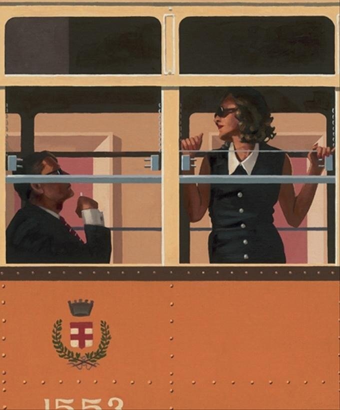 The Look Of Love, by Jack Vettriano