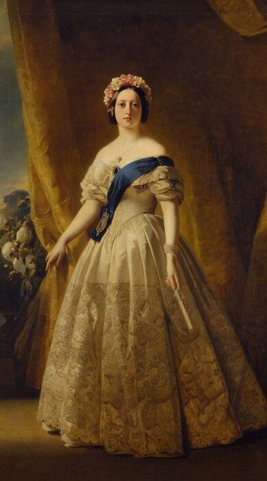 Franz-Xavier Winterhalter. Королева Виктория