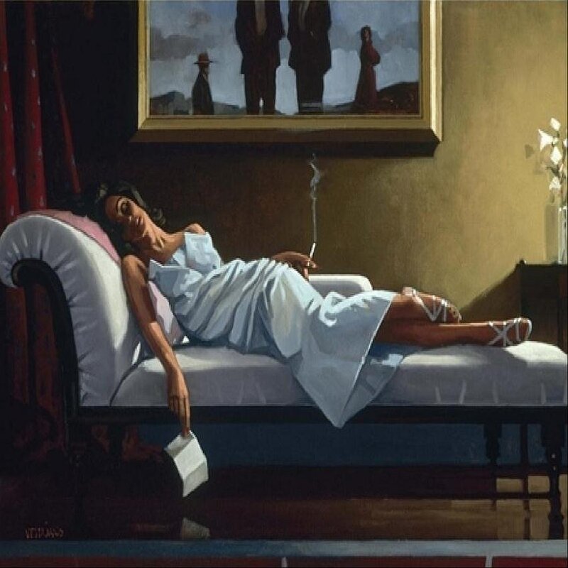 The Letter, by Jack Vettriano