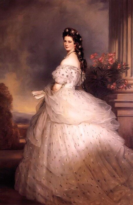 Franz-Xavier Winterhalter. Елизавета Австрийская