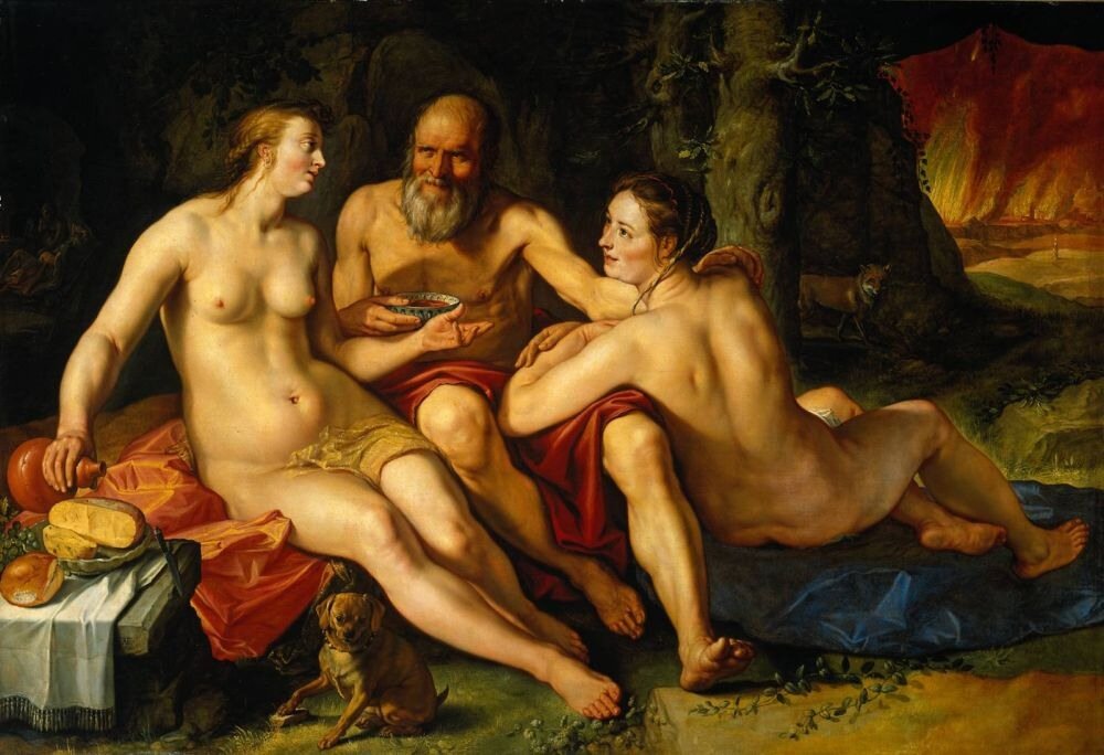 Гольциус, Хендрик, Лот и его дочери,1616 г.http://veniamin1.livejournal.com/profile