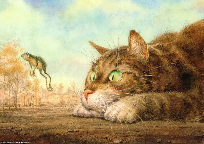 Картины петербургские коты