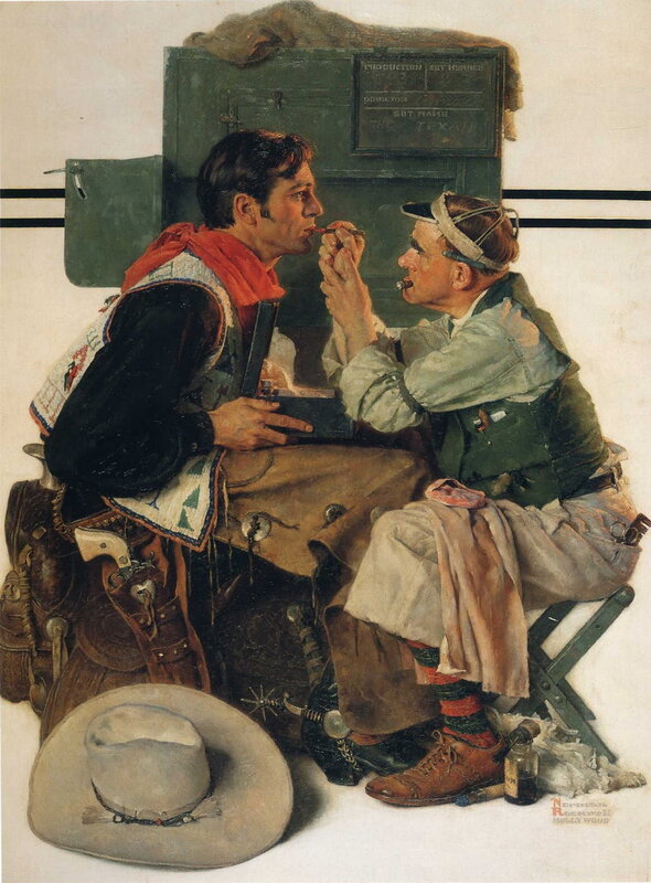 Иллюстратор Норман Роквелл (Norman Rockwell)