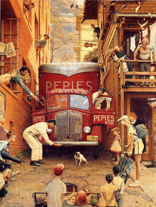 Иллюстратор Норман Роквелл (Norman Rockwell)