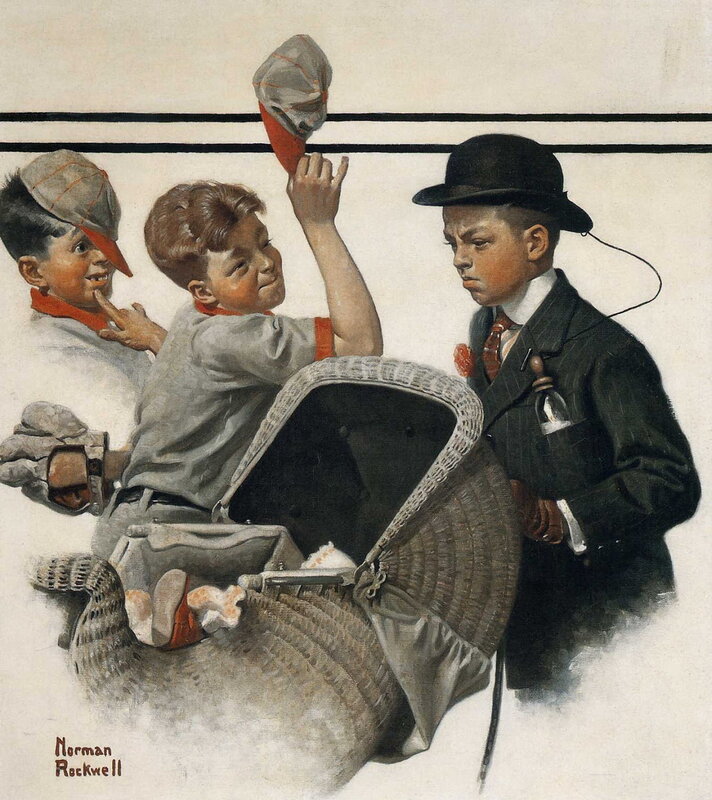 Иллюстратор Норман Роквелл (Norman Rockwell)