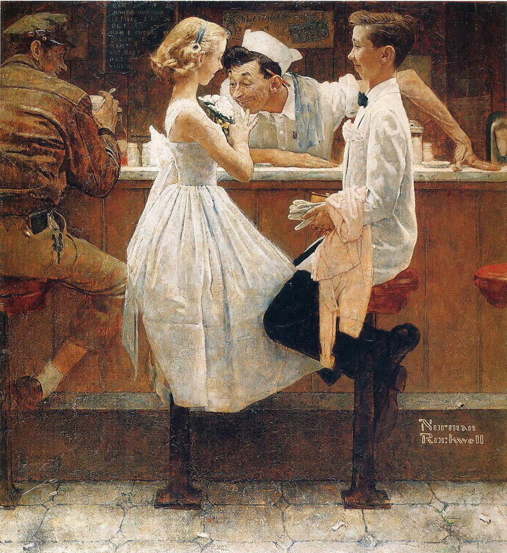 Иллюстратор Норман Роквелл (Norman Rockwell)