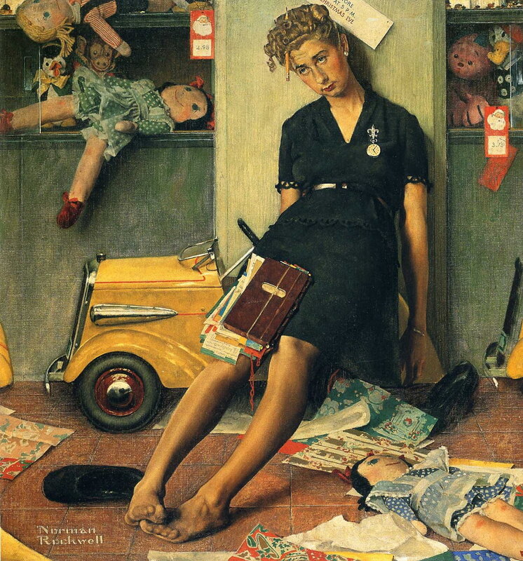 Иллюстратор Норман Роквелл (Norman Rockwell)