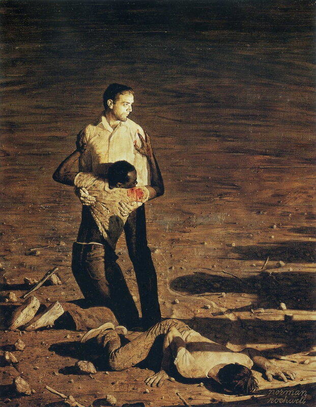 Иллюстратор Норман Роквелл (Norman Rockwell)