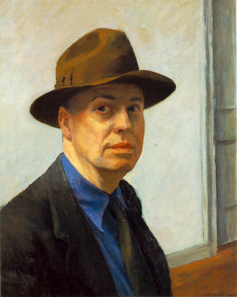 edward hopper self-portrait2