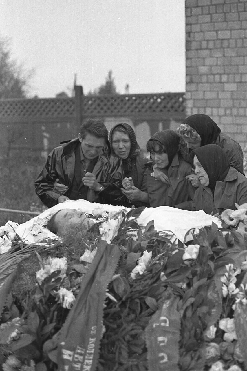 Москва, похороны 70-х.