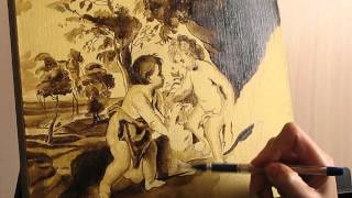 Уроки живописи маслом. Часть 2. Копия Рубенса. Фламандская техника живописи.