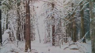 Картина Шишкина Зима Ivan Shishkin Winter 1890