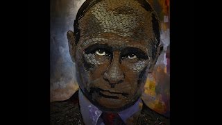 «Лицо Войны» ( портрет Путина) Картина Дарьи Марченко