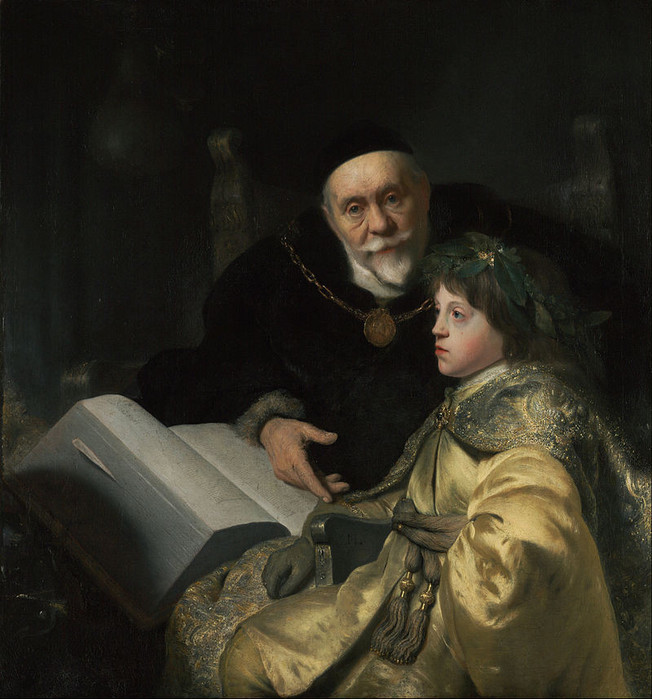16 Портрет Карла Людвига Пфальцского с наставником, 1631 (652x700, 112Kb)