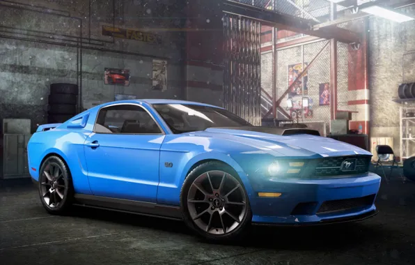 Обои Mustang, The Crew, Ubisoft, Ford