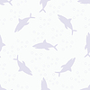 Картина силуэты акул | Векторный клипарт