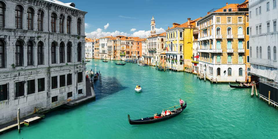 Венецианские каналы летом