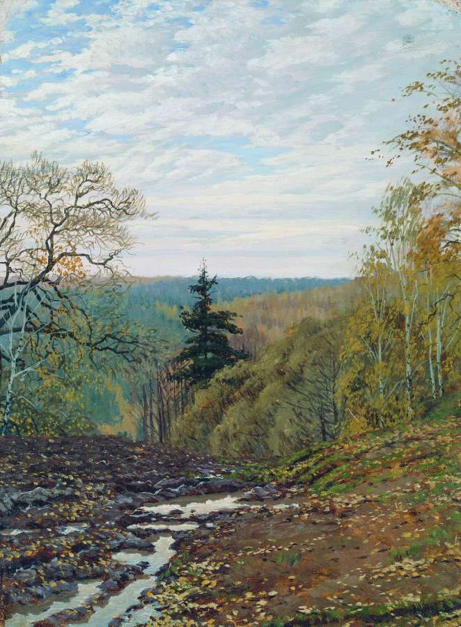 А. Герасимов Осенний листопад
