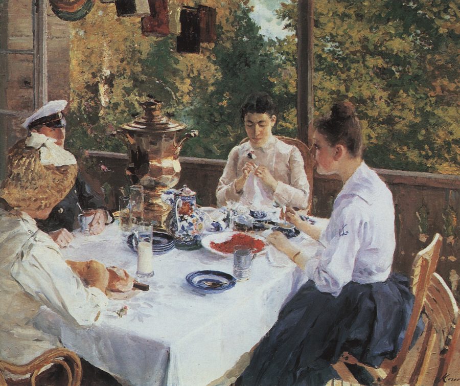 Za-chajnym-stolom.-1888