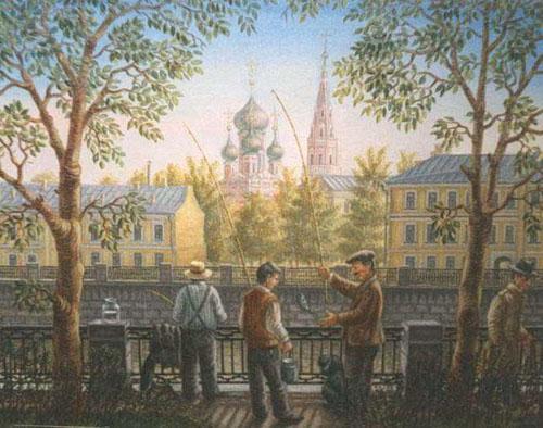 Старая Москва. Картины Сергея Васильевича Волкова