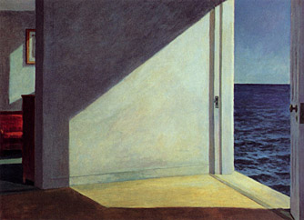 Эдвард Хоппер. Комнаты у моря.
Rooms by the sea, 1951