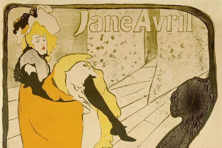 Анри де Тулуз-Лотрек – Джейн Авриль в «Жарден де Пари», 1893