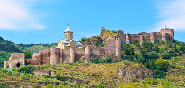 Древняя крепость Нарикала в Тбилиси — стоковое фото