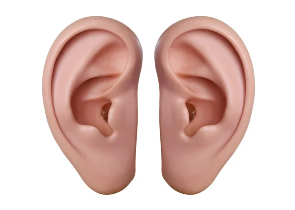 Человеческие уши — стоковое фото